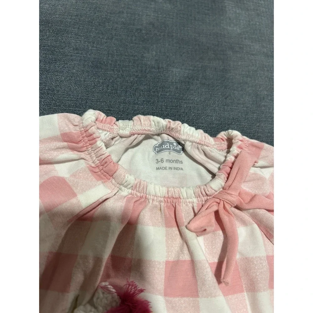 Mud Pie Unicorn Babygirl One Piece Outfit‎ Size 3-6 Months
